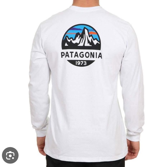 PATAGONIA FITZ ROY HORIZONS RESPONSIBILI-TEE
LONG SLEEVE T-SHIRT - WHITE XXL - Picture 1 of 4